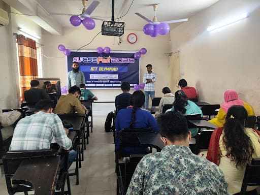 Department of CSE Organizes ICT Olympiad at SU CSE FEST 2025