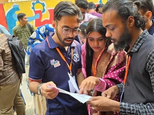 Treasure Hunt Brings Adventure and Excitement to SU CSE FEST 2025
